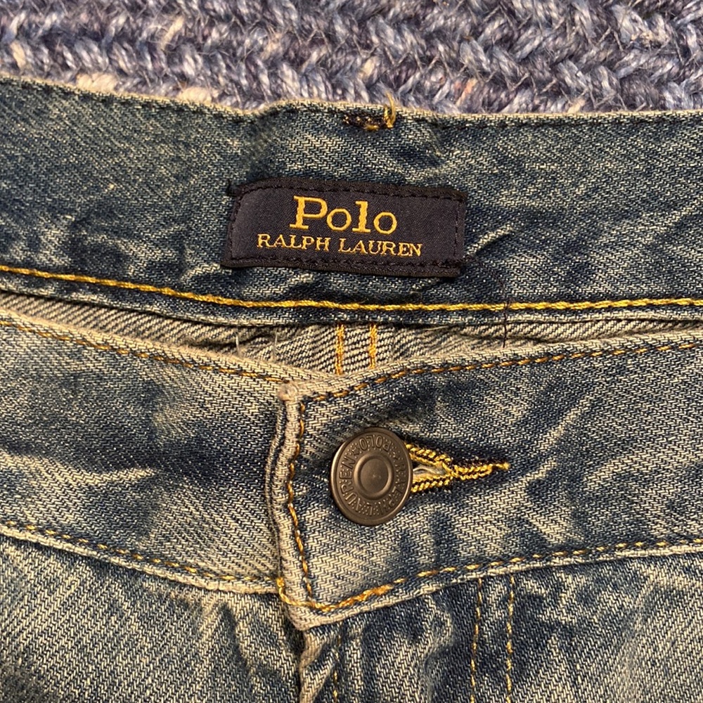Polo Cutoff 8.5 Inch Classic Denim Shorts - Picture 3 of 4